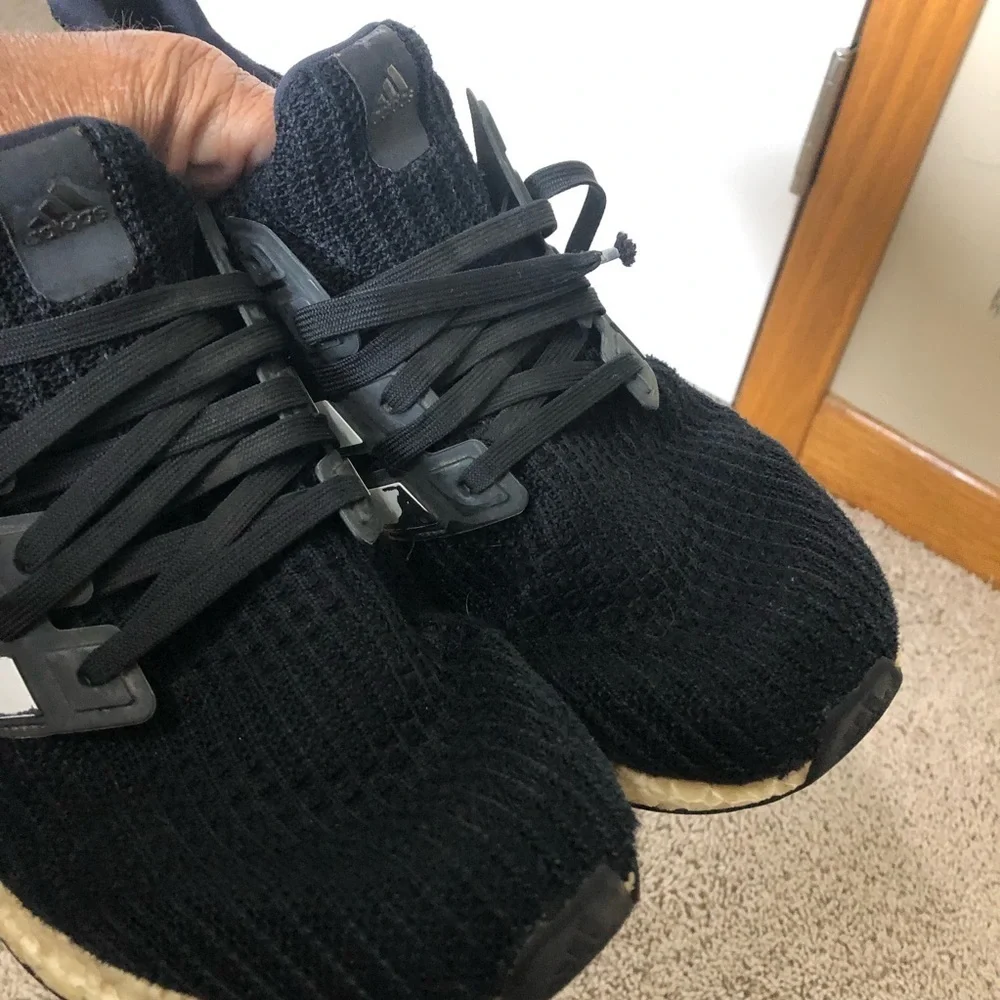 Adidas Black Running Shoes men’s size 10
